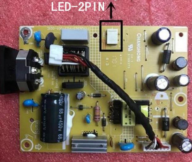 Philips 190V4L 203V5L 220V4L 2 broches Carte d'alimentation 715G6503-P01-001-001R Philips 190V4L 203V5L 220V4L 2 broches Carte d'alimentation 715G6503-P01-001-001R