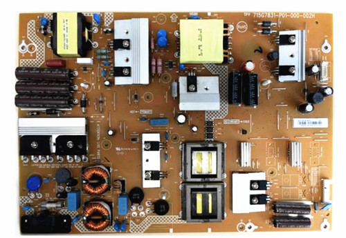 Philips 65PUS7101/12 carte d'alimentation 715G7831-P01-000-002H Philips 65PUS7101/12 carte d'alimentation 715G7831-P01-000-002H