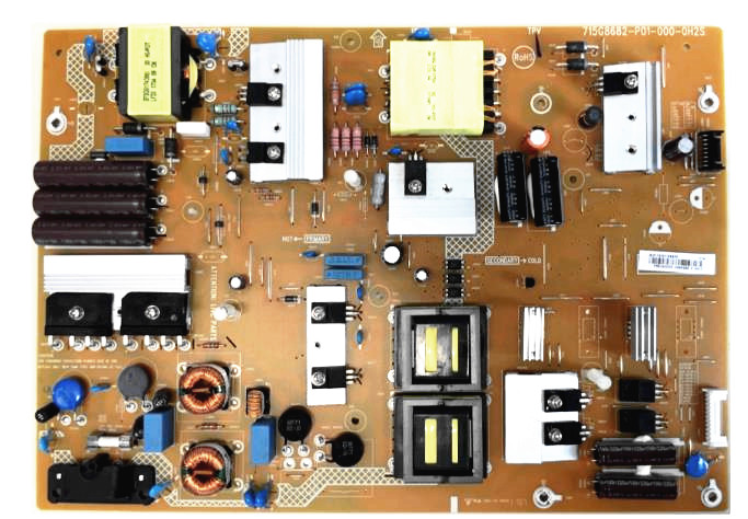 Philips 65PUS6412 65PUS6162 carte d'alimentation 715G8682-P01-000-0H2S Philips 65PUS6412 65PUS6162 carte d'alimentation 715G8682-P01-000-0H2S