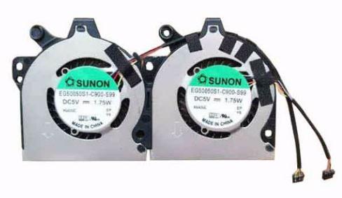 double Ventilateur de CPU pour Acer Aspire R14 R5-471t-58fw