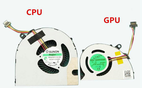 Ventilateur de CPU+GPU pour Acer Aspire R7-572-54204g12ass