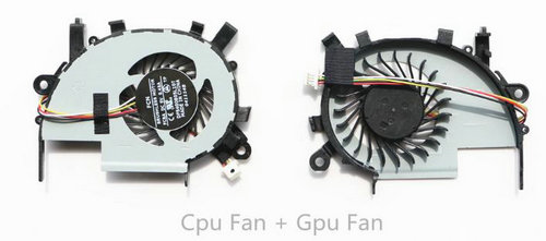 Ventilateur gauche et droit pour Acer Aspire V5-552G V5-572