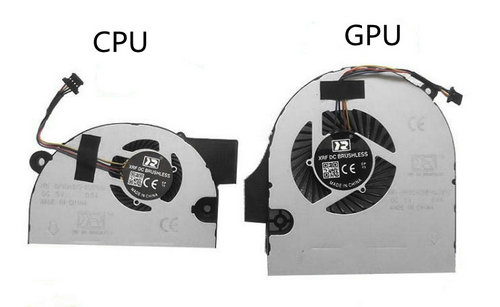 Ventilateur CPU + GPU pour Acer Aspire VN7-791G-78VM VN7-791G-78X5 VN7-791G-7939 - Cliquez sur l'image pour la fermer
