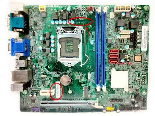 Acer H11H4-AD H110 LGA1151 DDR4 Carte mère - Cliquez sur l'image pour la fermer