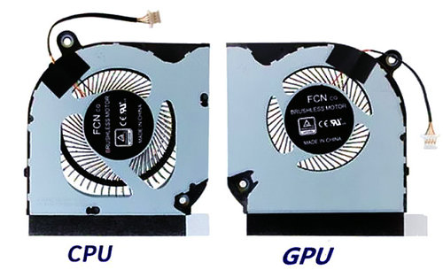 Ventilateur CPU+GPU pour Acer Nitro 5 An515-57-79qm An515-57-79xt