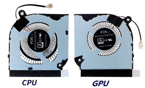 Ventilateur CPU+GPU pour Acer Nitro 5 An515-57-74cv An515-57-74l9 An515-57-74zt