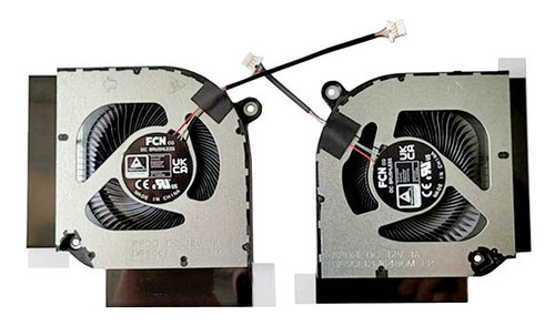 Ventilateur de CPU+GPU 12V pour Acer Nitro 5 An515-46-r1a1 An515-46-r74x An515-46-r0eq