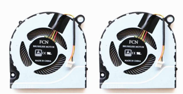 Ventilateur de CPU+GPU pour Acer Nitro 5 An515-51-572a An515-51-54yf