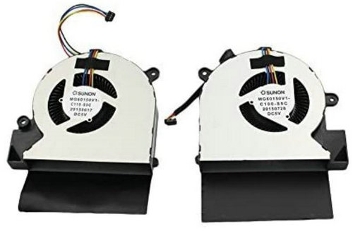 Ventilateur de CPU+GPU pour Acer MG60150V1-C100-S9C MG60150V1-C110-S9C