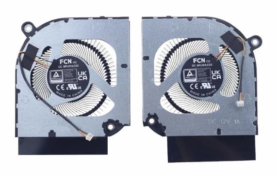 Ventilateur de CPU+GPU pour Acer Predator Helios 16 Ph16-72 N23C12 NS8CC28-23J01 NS8CC28-23J02