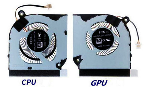 Ventilateur de CPU+GPU RTX2060 pour Acer Predator Helios 300 Ph317-53-73dv