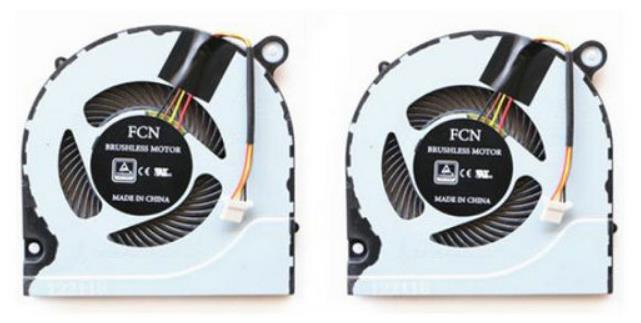 Ventilateur de CPU+GPU pour Acer Predator Helios 300 Ph315-51-73c5