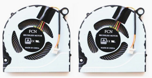 Ventilateur de CPU+GPU pour Acer Predator Helios 300 PH317-52-53KY