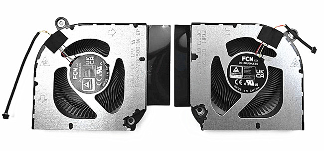 Ventilateur de CPU+GPU pour Acer Predator Helios Neo 16 PHN16-71 N22Q22