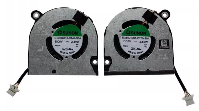 Ventilateur de CPU+GPU pour Acer EG50040S1-CT42-S9A EG50040S1-CT50-S9A