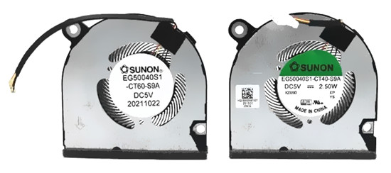 Ventilateur de CPU+GPU pour Acer N23C6 EG50040S1-CT60-S9A EG50040S1-CT40-S9A Ventilateur de CPU+GPU pour Acer N23C6 EG50040S1-CT60-S9A EG50040S1-CT40-S9A