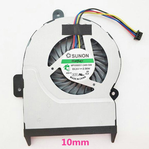 Ventilateur de CPU 10mm pour Asus 13GNBH1AM020-1 13N0-NRA0E01 KSB06105HB-CB37 - Cliquez sur l'image pour la fermer
