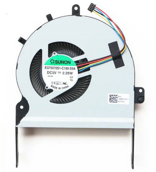 Ventilateur de CPU pour Asus N752 N752v N752vx N752vw EG75070S1-C180-S9A
