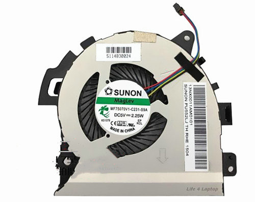 Ventilateur de CPU pour Asus PU551 PU551JA PU551JF PU551JH