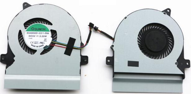 Ventilateur de CPU pour Asus EG50050S1-C211-S9A