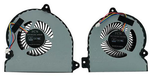Ventilateur de CPU+GPU pour Asus 13N1-32P0101 13NB0G90P02011