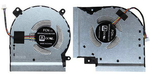 Ventilateur de CPU+GPU pour Asus Rog Strix Scar II Gl504gs