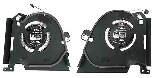 Ventilateur de CPU+GPU 2020 12V pour Asus ROG Zephyrus Duo SE 15 GX551QR