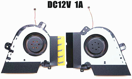 Ventilateur de CPU+GPU 12V pour Asus Rog Zephyrus Gu502gv-pb74