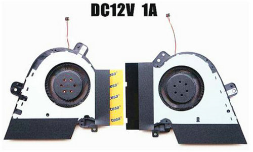 Ventilateur de GPU+CPU 12V pour Asus ROG Zephyrus M15 GU502L