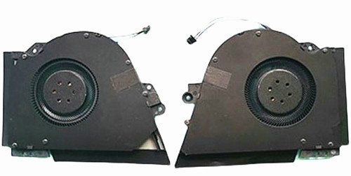 Ventilateur de GPU+CPU 12V pour Asus 13NR00X0M27011 FL6U 13NR00X0AM1401 FL6V