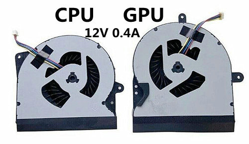 Ventilateur de GPU+CPU 12V pour Asus KSB0612HBA02 KSB0612HBA03