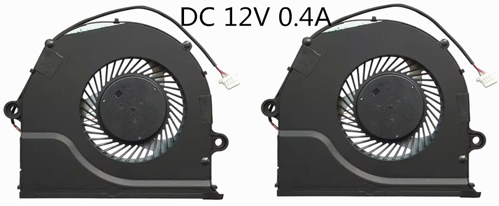 Ventilateur de CPU+GPU 12V pour Asus Rog Strix Fz63vd Fx63vd Zx63vd