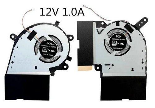 Ventilateur de CPU+GPU 12V pour Asus Rog Strix G15 G512lv-hn998