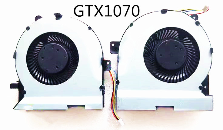 Ventilateur de CPU+GPU GTX1070 pour Asus Rog Strix Gl502v Gl502vt Gl502vs Gl502vm Gl502vy Gl502vsk