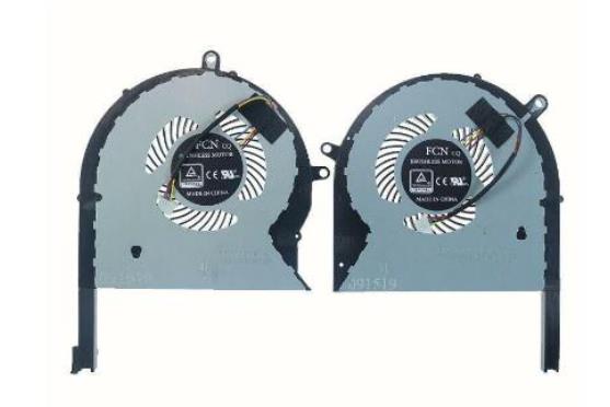 Ventilateur de CPU+GPU pour Asus Rog Strix Gl703ge-ee010t Gl703ge-ee088t