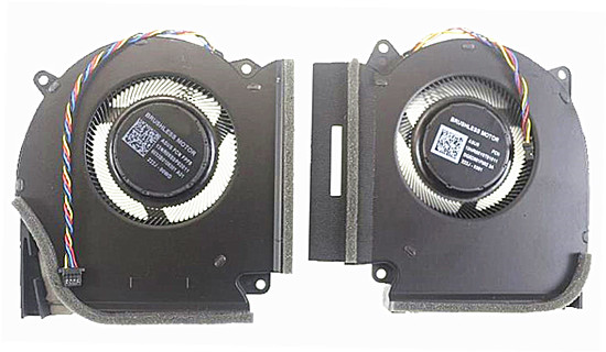 Ventilateur de CPU+GPU 12V pour Asus ROG Strix SCAR 17 G733z G733zw