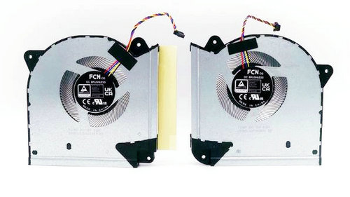 Ventilateur de CPU+GPU 12V pour Asus 13NR08S0P03011 13NR08S0P02011