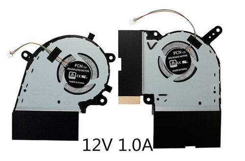 Ventilateur de CPU+GPU 12V pour Asus Rog Strix Scar III G531gw-xb96