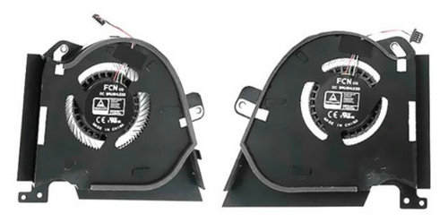 Ventilateur de CPU+GPU 2020 12V pour Asus Rog Zephyrus Duo 15 Gx551 Gx551qs