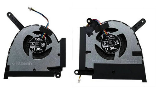 Ventilateur de CPU+GPU 5V pour Asus 13NR0950P01011 13NR0950P02011