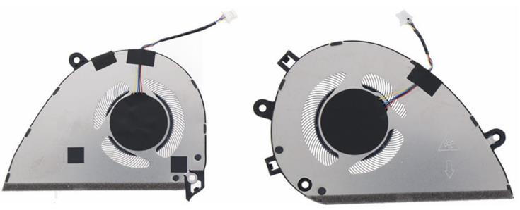 Ventilateur de CPU+GPU pour Asus VivoBook S16 S5606 S5606MA S5606UA 23CR-00IK 23C4-000J