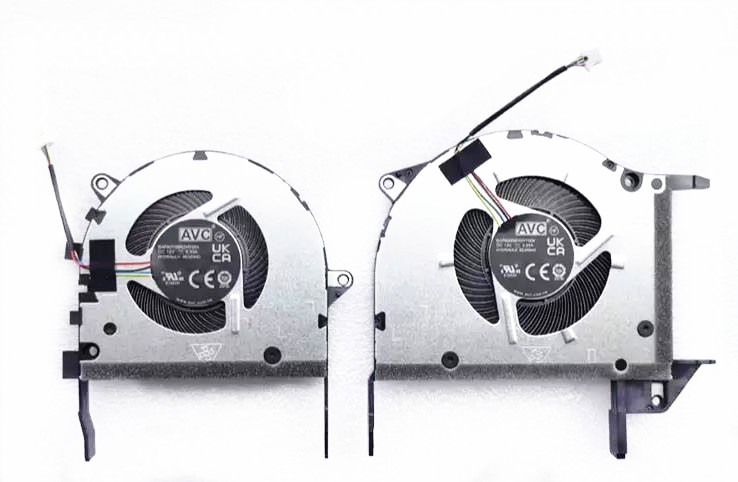 Ventilateur de CPU+GPU 2024 pour Asus Vivobook Pro 15 oled N6506M N6506MJ N6506MU N6506MV