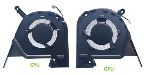 Ventilateur de CPU+GPU 12V pour Asus Vivobook Pro 15x Oled K6501zm-eb74 - Cliquez sur l'image pour la fermer
