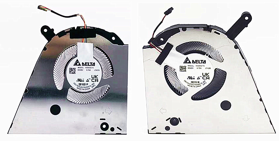 Ventilateur de CPU+GPU pour Asus NS85C74-21K19 NS85C74-21K20