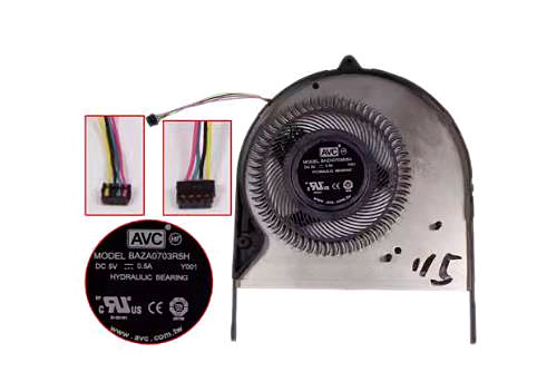 Ventilateur de CPU pour Asus ZenBook Flip 14 TP461 TP461UA TP461UN BAZA0703R5H-Y001