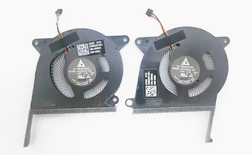 Ventilateur de CPU+GPU pour Asus Zenbook S13 Ux392fn-ab009r