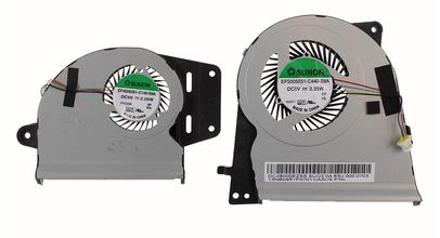 Ventilateur de CPU+GPU pour Asus Zenbook U303L U303
