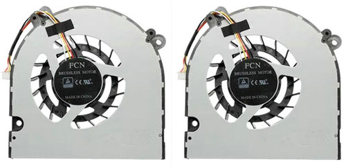 Ventilateur de CPU+GPU 4-broches pour Clevo N960kp N960kr N960sds N960td N960tf