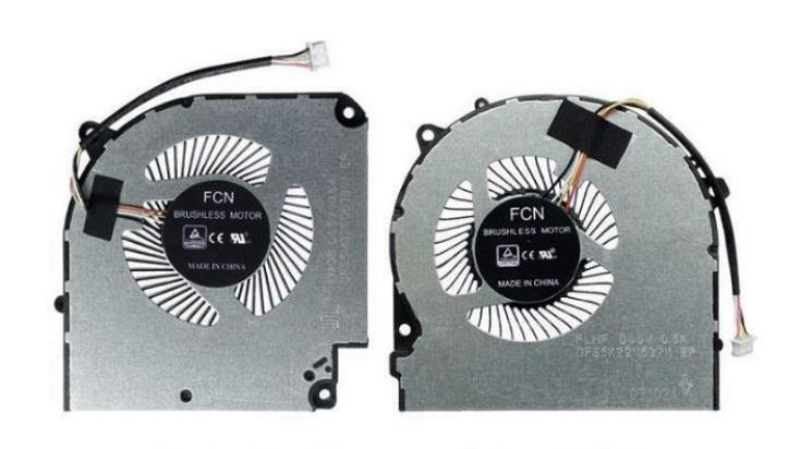 Ventilateur de CPU+GPU pour Clevo Nh70dbq Nh70dcq Nh70ddw Nh70ed