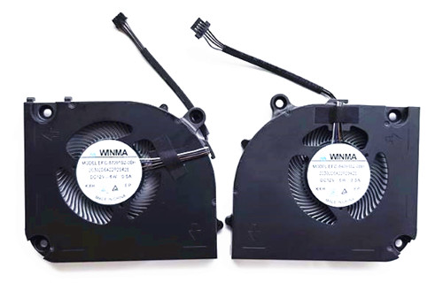 Ventilateur de CPU+GPU pour Clevo Np9371w EFC-87091S2-0BH EFC-84091S2-0BH